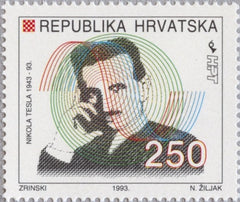#147 Croatia - Nikola Tesla (MNH)