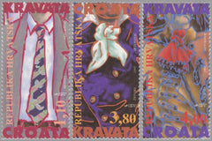 #228-230 Croatia - Neckties in Croatia (MNH)