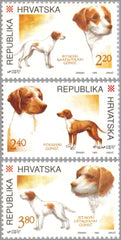 #233-235 Croatia - Hunting Dogs (MNH)