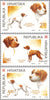 #233-235 Croatia - Hunting Dogs (MNH)