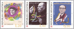 #255-257 Croatia - Croatian Music (MNH)