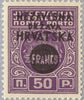 #26-29 Croatia - Postage Due Stamps of Yugoslavia, Nos. J28, J30, J32 (MNH)