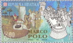 #274 Croatia - Marco Polo's Return from China, 700th Anniv. (MNH)