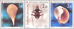 #327-329 Croatia - Fauna of Croatia (MNH)