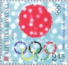 #359 Croatia - 1998 Winter Olympic Games, Nagano (MNH)