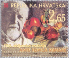 #361 Croatia - Ante Topic Mimara, Art Collector, Painter (MNH)
