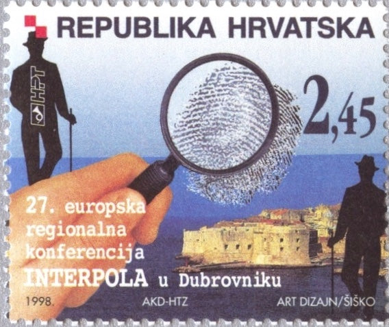 #364 Croatia - 27th European Regional Conference of Interpol (MNH)