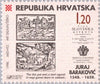 #367-372 Croatia - Writers (MNH)