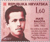 #367-372 Croatia - Writers (MNH)
