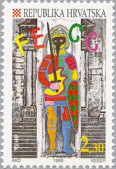 #393 Croatia - 19th Convention of Foundation of European Carnival Cities (MNH)