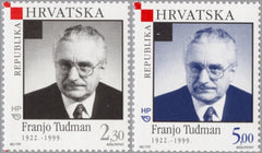 #417-418 Croatia - Pres. Franjo Tudjman (MNH)