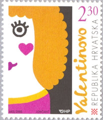 #420 Croatia - Valentine's Day (MNH)