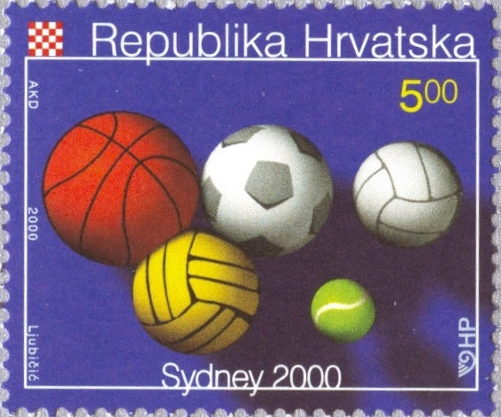 #439 Croatia - 2000 Summer Olympics, Sydney (MNH)