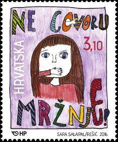 #1007 Croatia - Say No To Hate Speech (MNH)