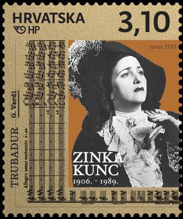 #1032-1034 Croatia - Famous People (MNH)