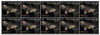 #1028a-1030a Croatia - Fauna: Bats, Complete Booklet (MNH)