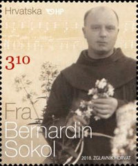 #1072 Croatia - Father Bernardin Sokol (MNH)