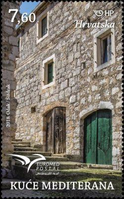 #1083 Croatia - 2018 PUMed: Stone House (MNH)