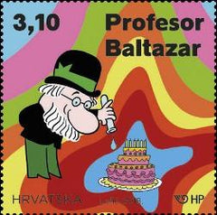 #1071 Croatia - Professor Balthazar (MNH)