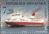 #376-376H Croatia - Croatian Ships, Set of 9 (MNH)