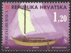 #376-376H Croatia - Croatian Ships, Set of 9 (MNH)
