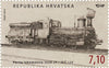 #850 Croatia - Locomotives M/S (MNH)