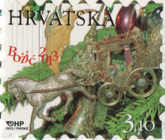 #892 Croatia - 2013 Christmas, Self-Adhesive (MNH)