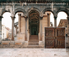 #920 Croatia - 800th Anniv. of The Portal of Split Cathedral S/S (MNH)