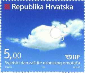 #408 Croatia - World Ozone Layer Protection Day (MNH)