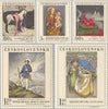 #1589-1593 Czechoslovakia - Painting Type of 1967 (MNH)