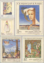 #1779-1783 Czechoslovakia - Painting Type of 1967 (MNH)