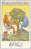 #1956-1961 Czechoslovakia - Soldier Standing Guard, Target, 1840 (MNH)