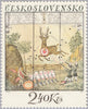 #1956-1961 Czechoslovakia - Soldier Standing Guard, Target, 1840 (MNH)