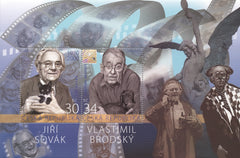 Czech Republic - 2020 Czech Actors: Jiri Sovak and Vlastimil Brodsky S/S (MNH)