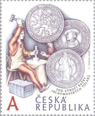 #3813 Czech Republic - Minting of Thalers at Joachimsthal Mint, 500th Anniv. (MNH)