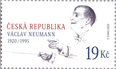 Czech Republic - #3831 - Vaclav Neumann (1920-95), Conductor (MNH)