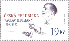 #3831 Czech Republic - Vaclav Neumann (1920-95), Conductor (MNH)