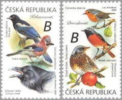 Czech Republic - #3832-3833 - Songbirds II (MNH)