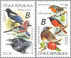 #3832-3833 Czech Republic - Songbirds II (MNH)