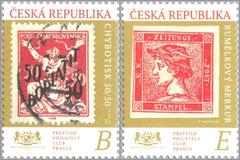 Czech Republic - 2020 Stamp on Stamp, Set of 2 (MNH)