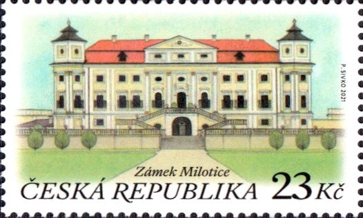 Czech Republic - 2021 Beauties of Our Country: Milotice Castle (MNH)