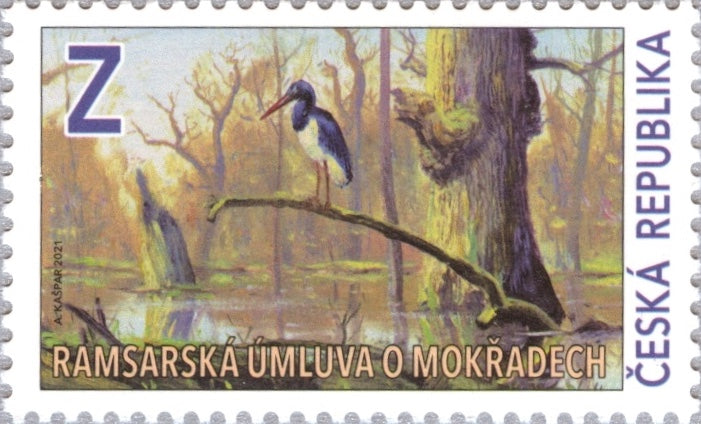 Czech Republic - 2021 Ramsar Convention to Protect Wetlands, 50th Anniv. (MNH)