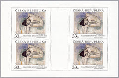 Czech Republic - 2021 Works of Art on Postage Stamps: Frantisek Ronovsky M/S (MNH)