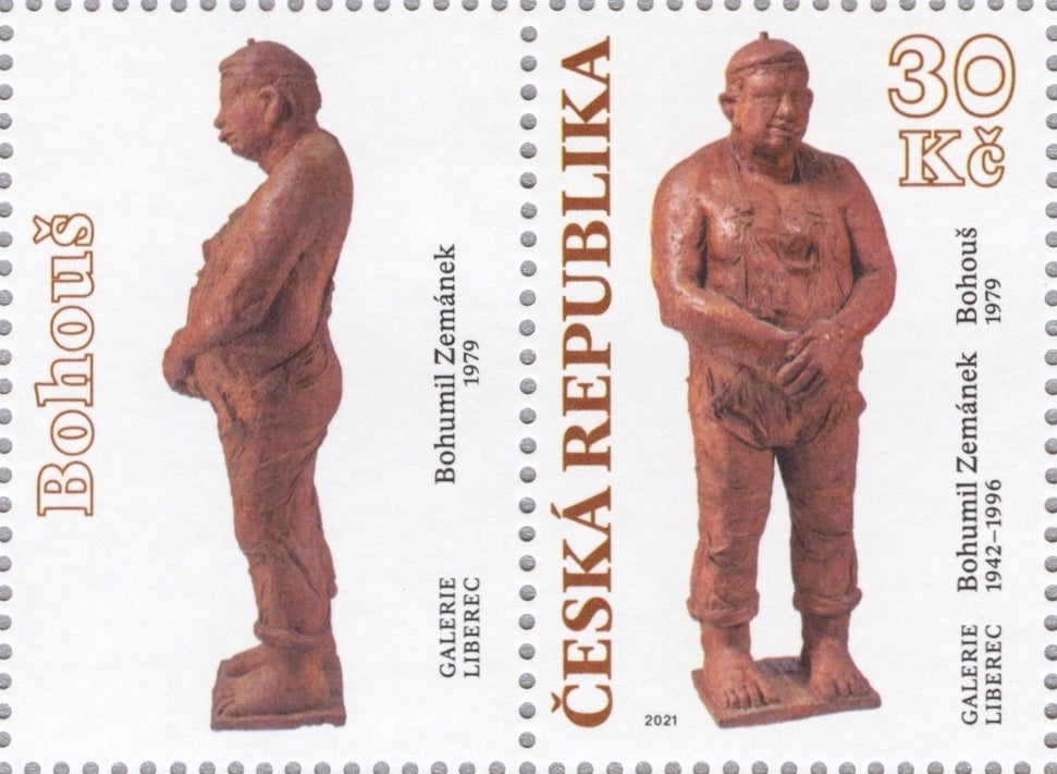 Czech Republic - 2021 Works of Art on Postage Stamps: Bohumil Zemanek (MNH)