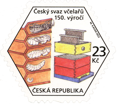 #3902 Czech Republic - 2022 Czech Beekeepers Association, 150th Anniv., Single (MNH)