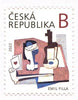 #3895 Czech Republic - 2022 Fresco by Emil Filla, Sheet (MNH)