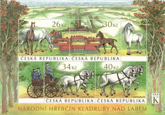 Czech Republic - 2022 National Stud at Kladruby and Labem S/S (MNH)