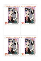 #3896 Czech Republic - 2022 The Girl with a Mandolin, by Emil Filla M/S (MNH)