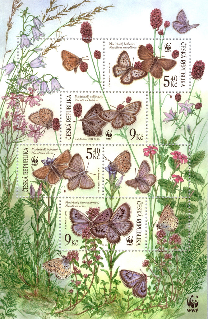 #3175 Czech Republic - Worldwide Fund for Nature (WWF) S/S (MNH)