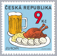 #3272 Czech Republic - 2005 Europa: Gastronomy (MNH)